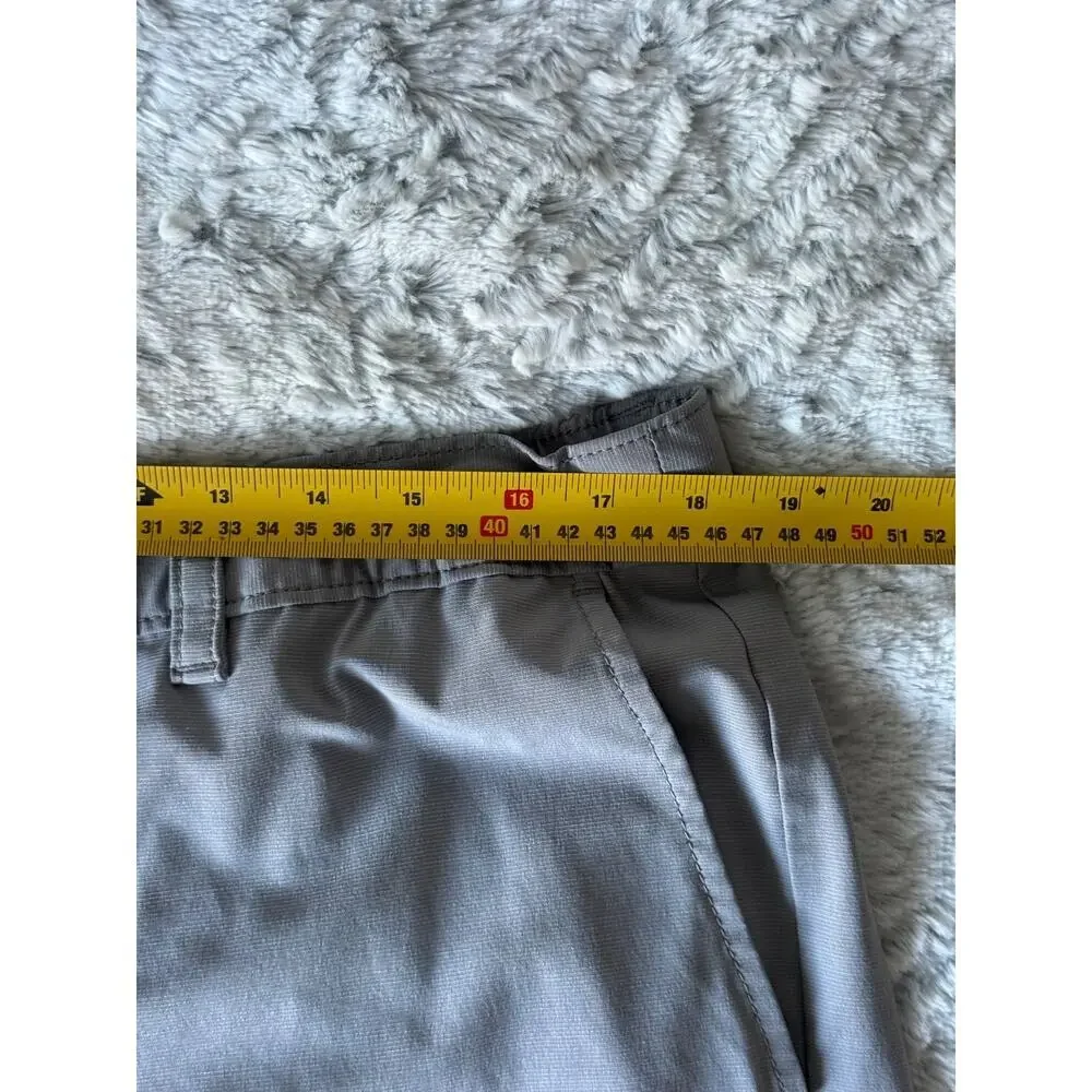 Banana Republic Shorts Size 38 Light Gray Chino Stretch Preppy Business Casual
